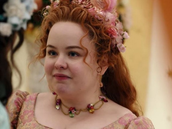 Nicola Coughlan in a still from 'Bridgerton' (Image source: Instagram)