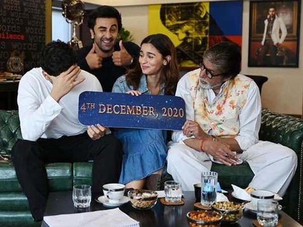 Ayan Mukherji, Alia Bhatt, Amitabh Bachchan,Ranbir Kapoor. (Image courtesy: Instagram)