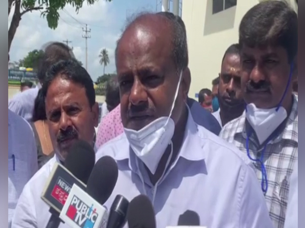 Former Karnataka Chief Minister HD Kumaraswamy (Photo/ANI)