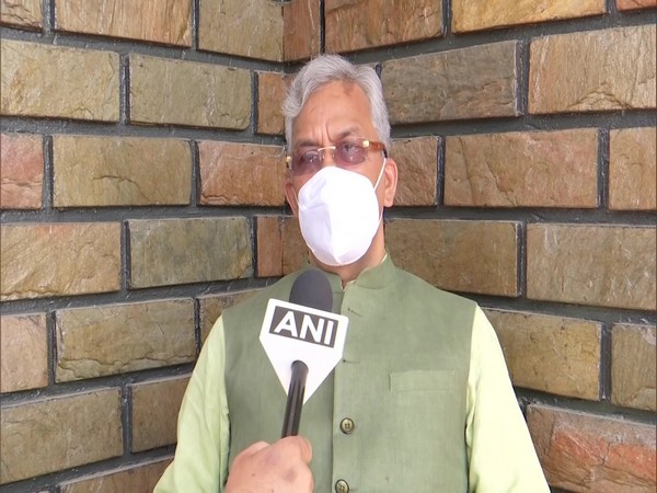 Trivendra Singh Rawat, former Uttarakhand CM. (Photos/ANI)