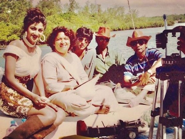 Shilpa Shetty Kundra, Saroj Khan (Image courtesy: Instagram)