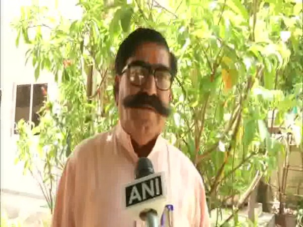 Rajasthan BJP Vice-President Gyandev Ahuja talking to ANI in Jaipur on Tuesday