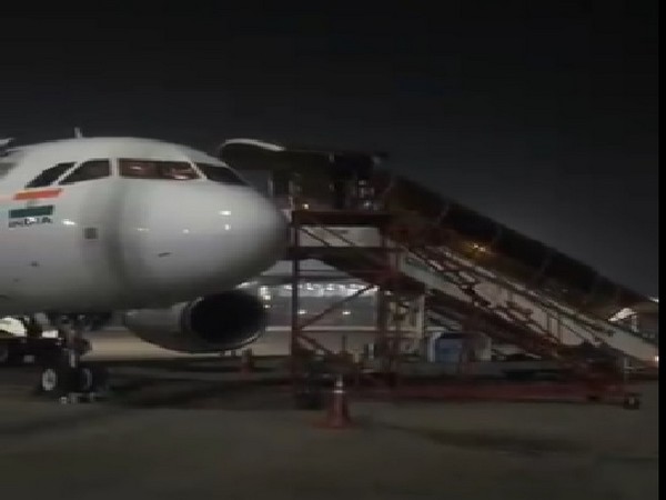 A visual of the pilots exiting through the secondary gate on March 20. 