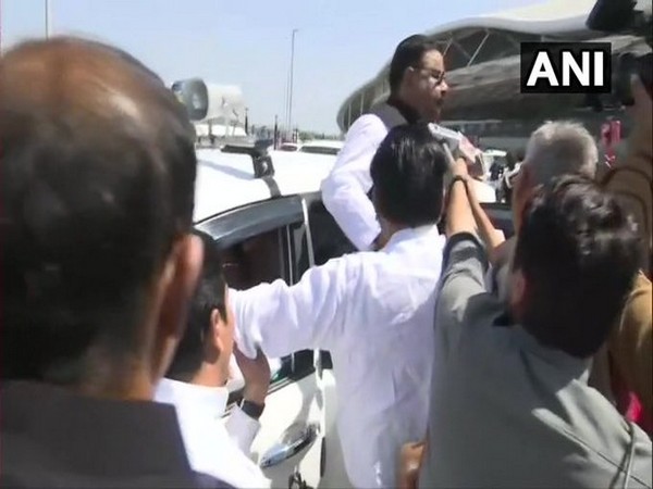 Visual from airport in Bhopal.