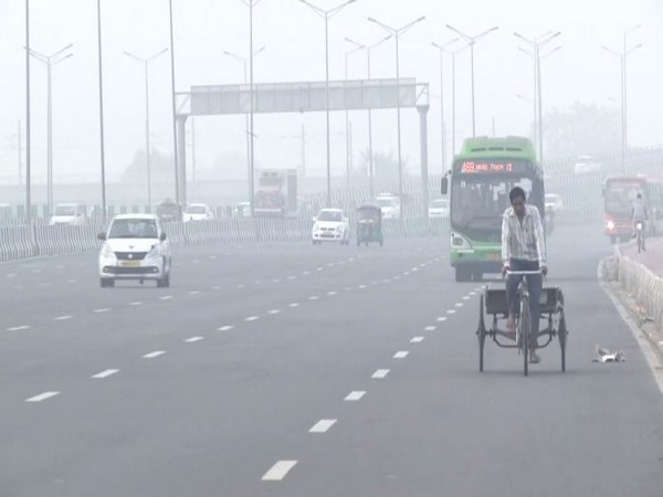 Visuals from locality in Delhi on Monday morning. Photo/ANI
