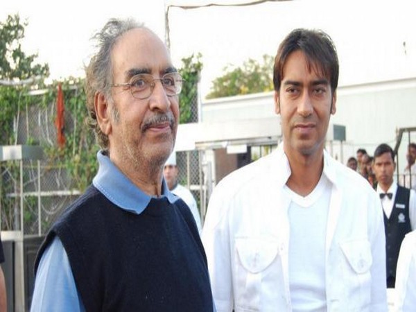 Ajay Devgn and Veeru Devgn (Image source: Twitter)