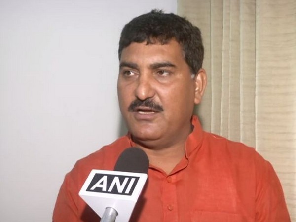 BJP MLA Ajay Singh talking to ANI in New Delhi on Tuesday 