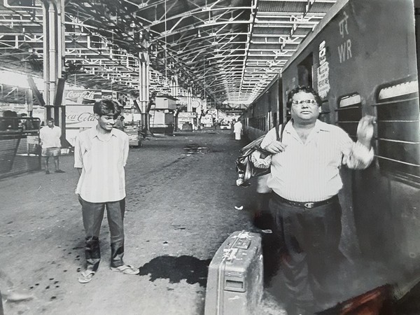 Picture shared by Satish Kaushik to celebrate 41 years in Bollywood (Image courtesy: Twitter)