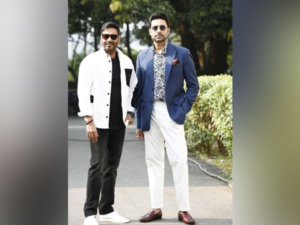 Ajay Devgn with Abhishek Bachchan (Image Source: Instagram)