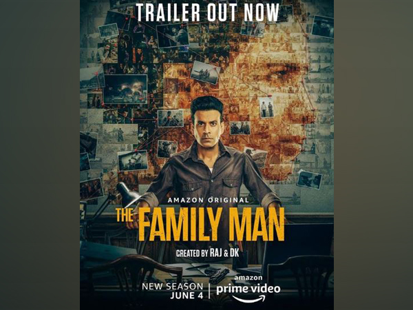 Poster of the 'The Family Man Season 2'  (Image courtesy: Instagram)