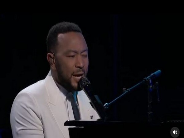 John Legend  during the emotional tribute at BBMAs 2020 (Image courtesy: Instagram)