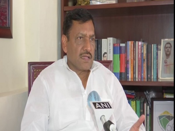 Congress Rajya Sabha MP from Bihar Akhilesh Prasad Singh speaking to ANI in New Delhi on Sunday. (Photo/ANI)