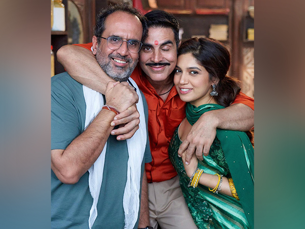 Akshay Kumar, Anand L Rai, Bhumi Pednekar (Image source: Instagram)
