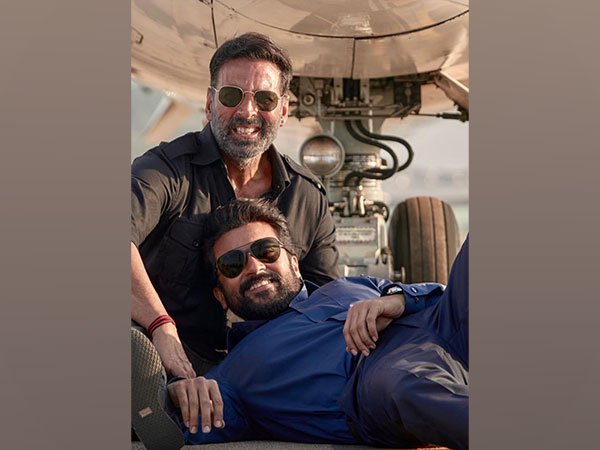 Akshay Kumar and Suriya (Image source: Twitter)