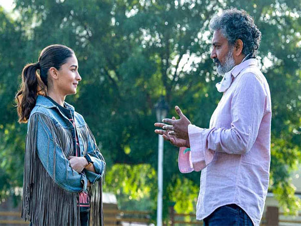 Alia Bhatt and SS Rajamouli (Image source: Instagram)
