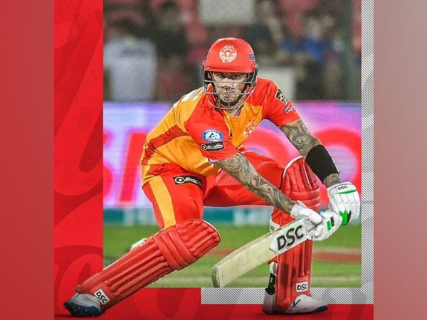 England cricketer Alex Hales (Image: Islamabad United's Twitter) 