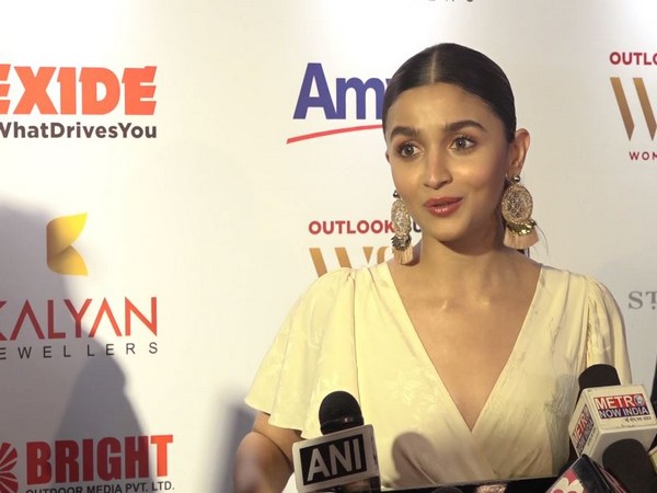 Alia Bhatt speaking at an event