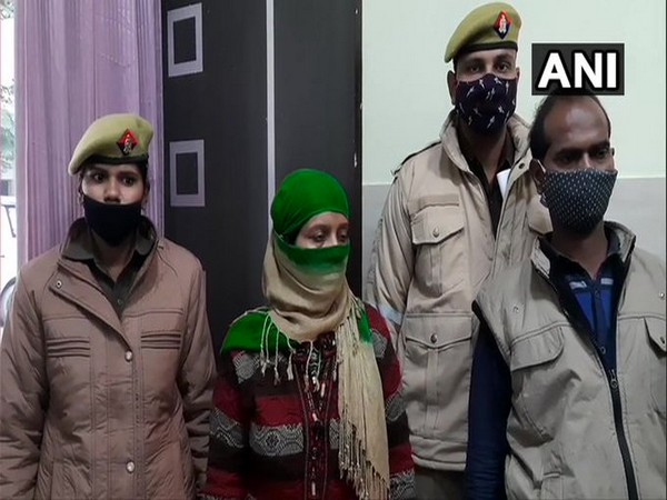 The accused in police custody on Friday. (Photo/ANI)