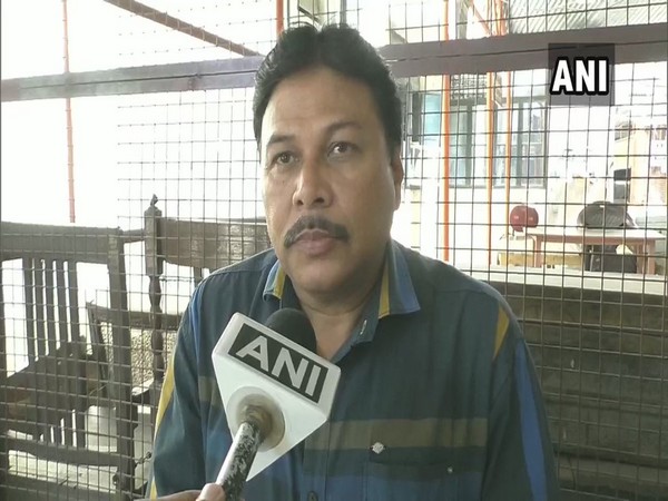 Anoop Kaushik, General Secretary, Aligarh Bar Association, talking to ANI. Photo/ANI