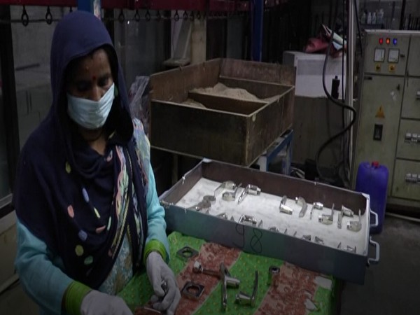 Locks and hardware industry in Aligarh begins operations. Photo/ ANI