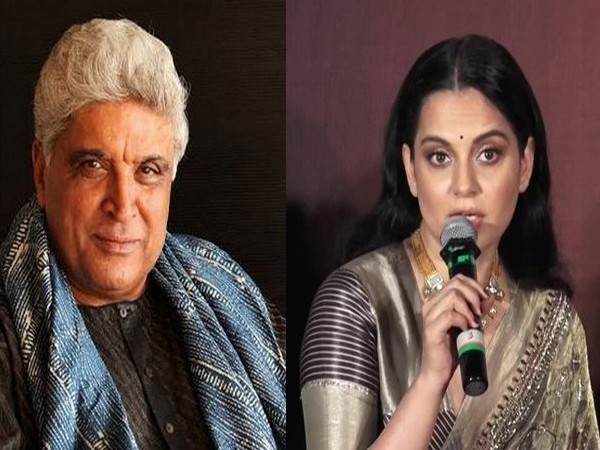 Lyricist Javed Akhtar (left) and actor Kangana Ranaut. (File Photo)
