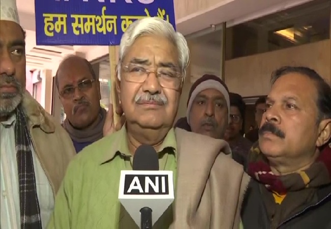 International Working President, VHP, Alok Kumar speaking to ANI in New Delhi.