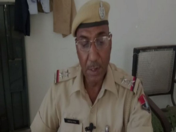 Alwar Sub Inspector Rajendra Prasad while speaking to ANI on Sunday. Photo/ANI