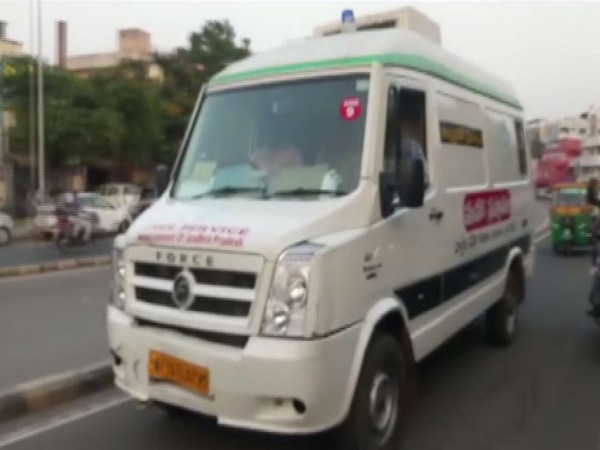 The student, who allegedly committed suicide, was rushed to hospital after college authorities broke open his hostel room's door. (Photo/ANI)
