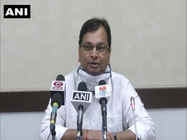 Uttar Pradesh Principal Secretary Health, Amit Mohan Prasad at a press conference on Wednesday. 