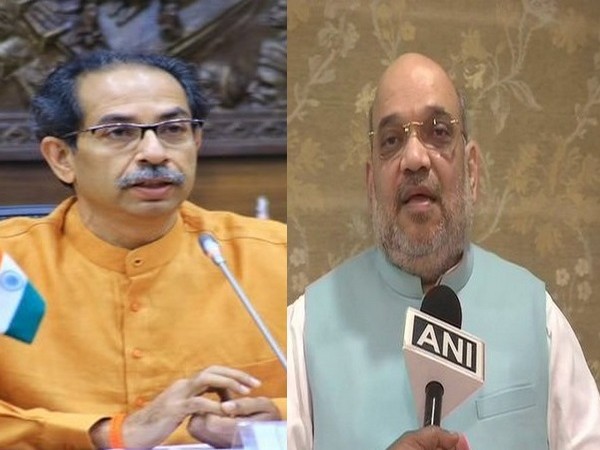 Maharashtra Chief Minister Uddhav Thackeray (left), union Home Minister Amit Shah (right). (File photos)