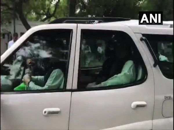 Union Home Minister Amit Shah leaves from 7 Lok Kalyan Marg after the Union Cabinet meeting concludes.