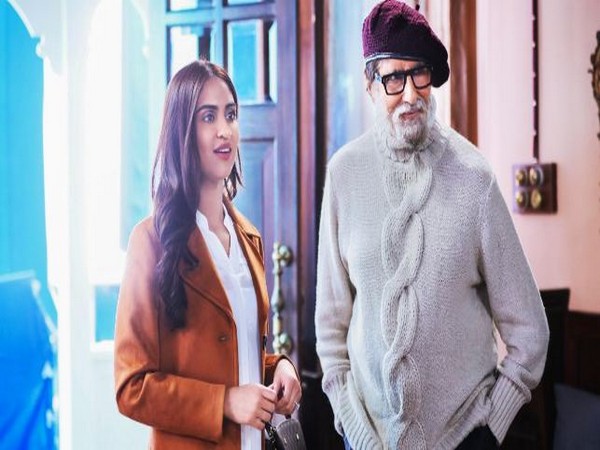 Krystle D'souza, Amitabh Bachchan in a still from 