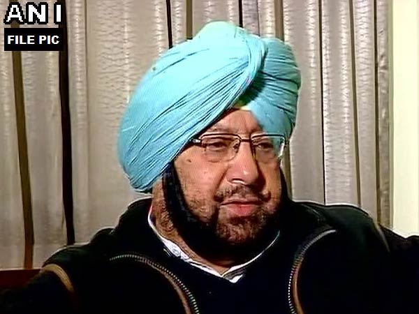 Punjab Chief Minister Captain Amarinder Singh (File Photo)