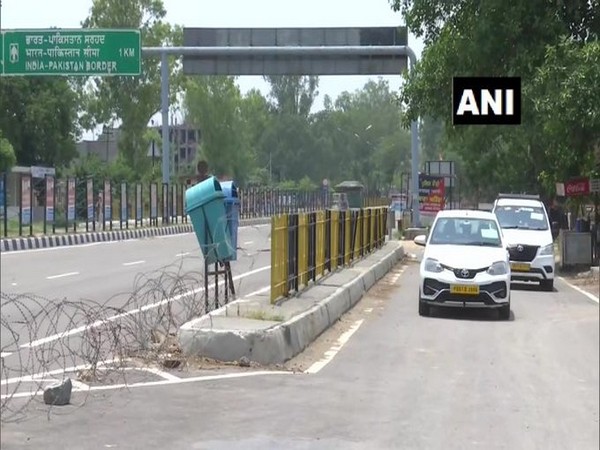 Five officials of the Indian Embassy in Pakistan returned to India today via the Attari-Wagah border in Amritsar.