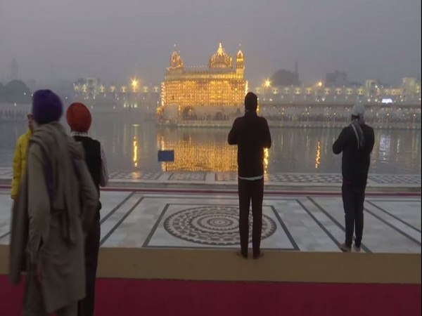 Visuals from Golden Temple, Amritsar.