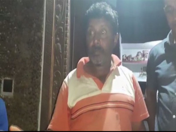 Father of Amulya in Karnataka speaking to reporters. 