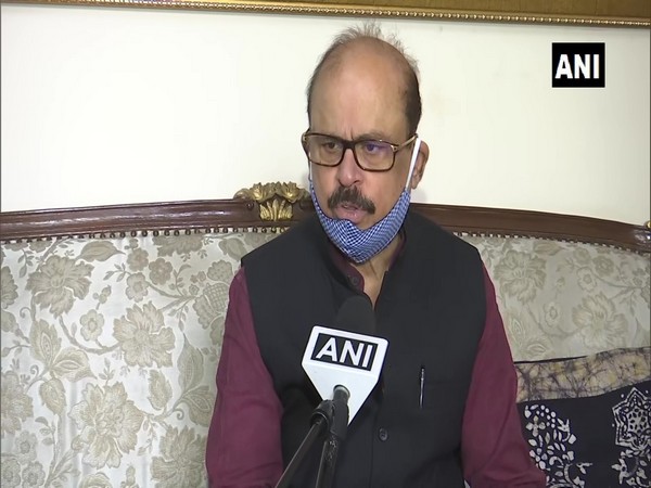 Congress leader Tariq Anwar speaking to ANI in New Delhi on Monday. (Photo/ANI)