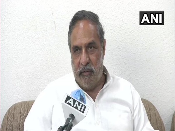 Congress leader Anand Sharma speaking to ANI in New Delhi on Wednesday.