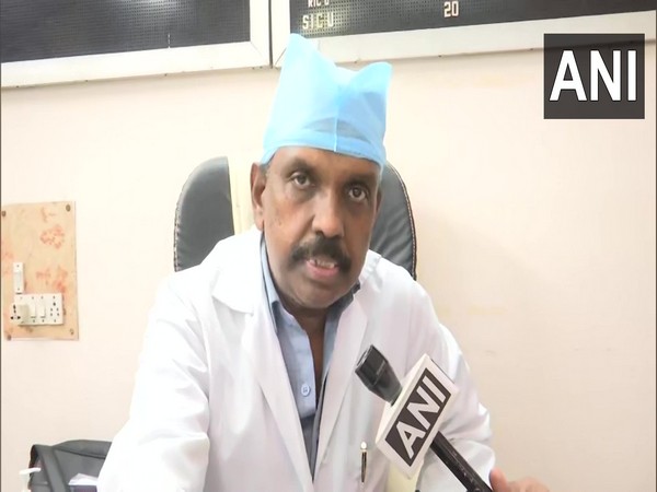 Dr Y Kiran Kumar, Superintendent at Government General Hospital, Vijayawada in Andhra Pradesh (Photo/ANI)