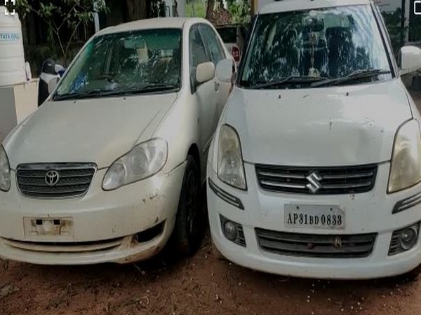 The police have also seized two cars as well (Photo/ANI)
