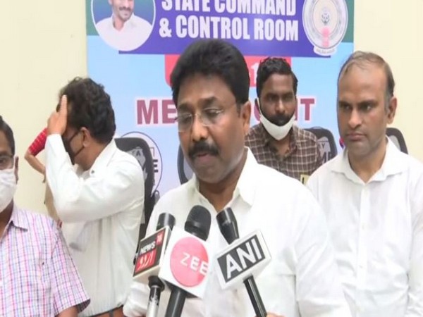 Andhra Pradesh Education Minister Adimulapu Suresh. Photo/ANI