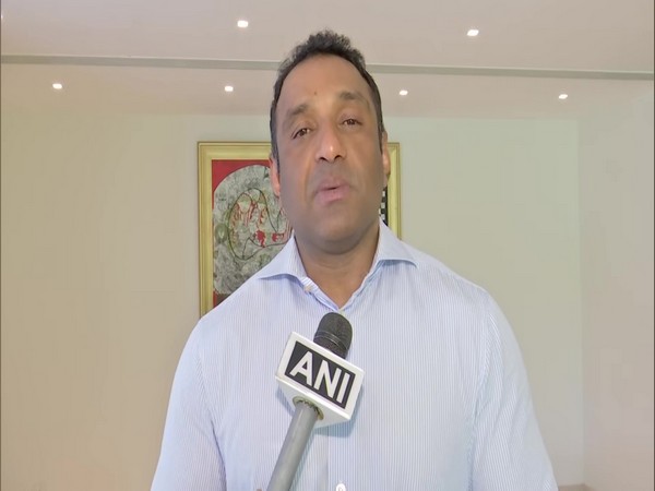 Andhra Pradesh Industries Minister MG Reddy speaking to ANI on Thursday. Photo/ANI