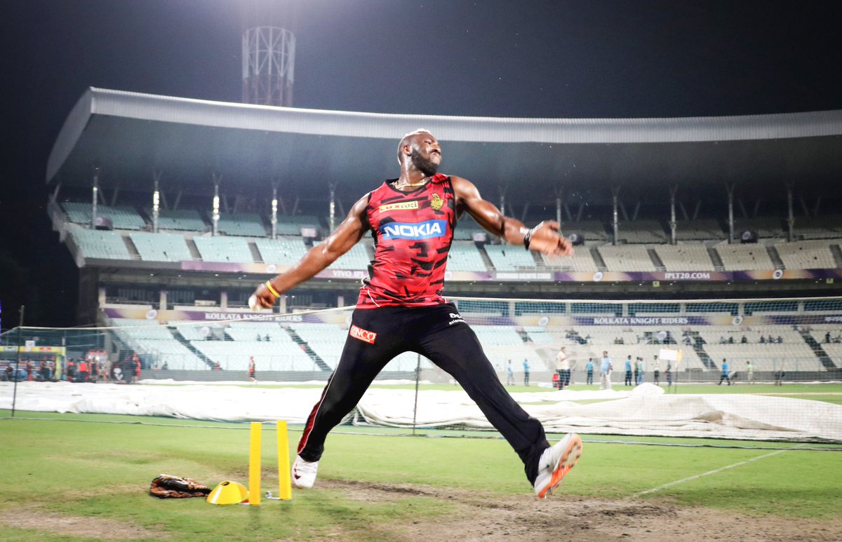 KKR all-rounder Andre Russell (Photo/KKR twitter)