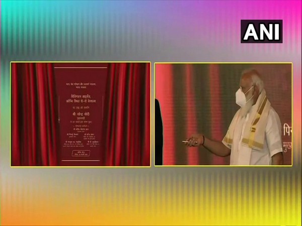 Prime Minister Narendra Modi on Sunday inaugurated various development projects in Kochi. (Photo/ANI)