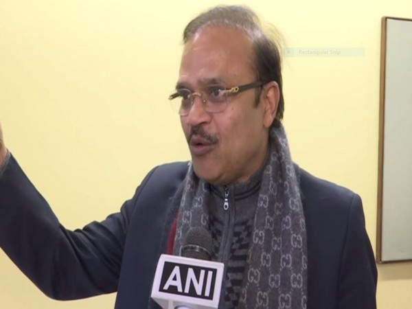 BJP leader Anil Jain talking to ANI in New Delhi on Thursday 