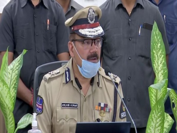 Hyderabad Police Commissioner Anjani Kumar [photo/ANI]