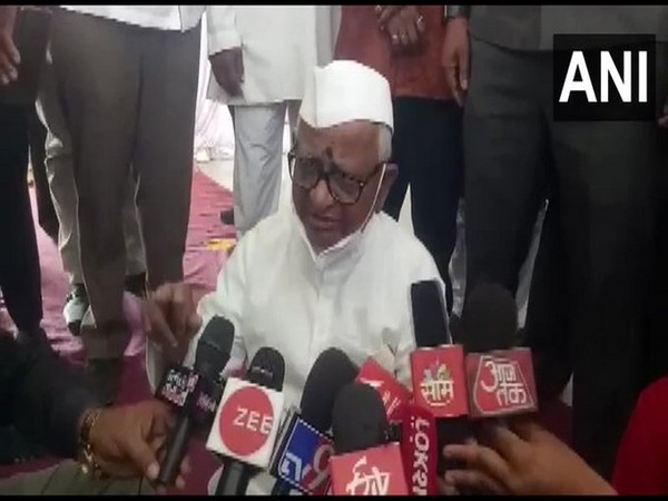 Social activist Anna Hazare