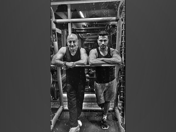 Anupam Kher and Darshan Kumar (Image source: Instagram)