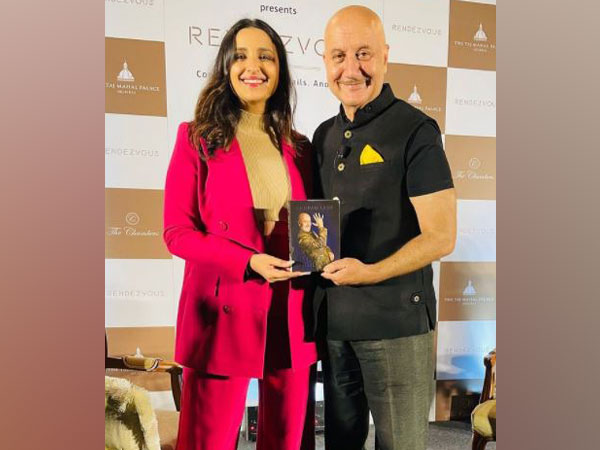 Anupam Kher with Parineeti Chopra