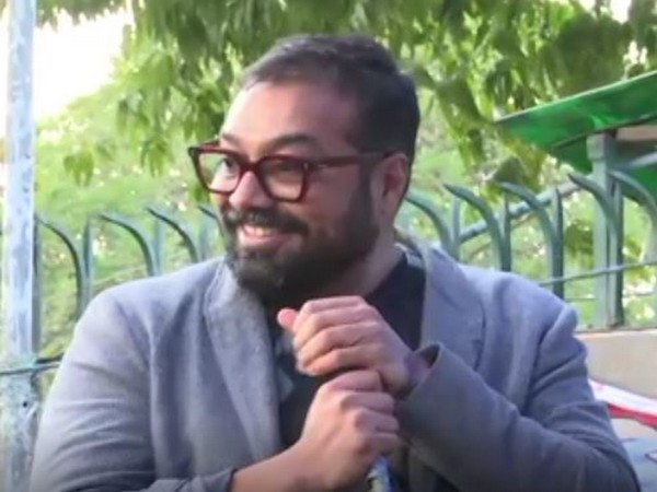 Film director Anurag Kashyap at Jamia Millia Islamia in New Delhi on Friday. Photo/ANI